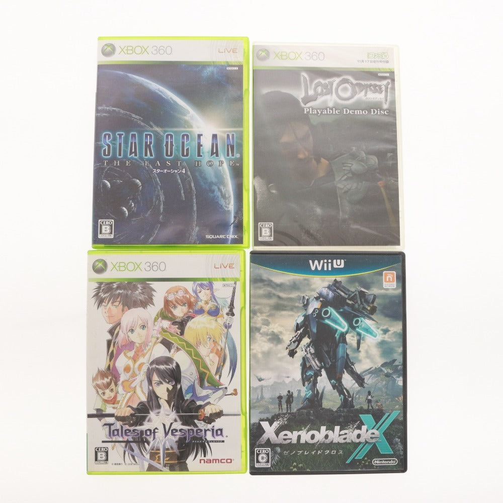 ■ Wii WiiU XBOX 360 ソフト 8本セット まとめ売り モンスターハンター ゼノブレイド テイルズ スターオーシャン 等