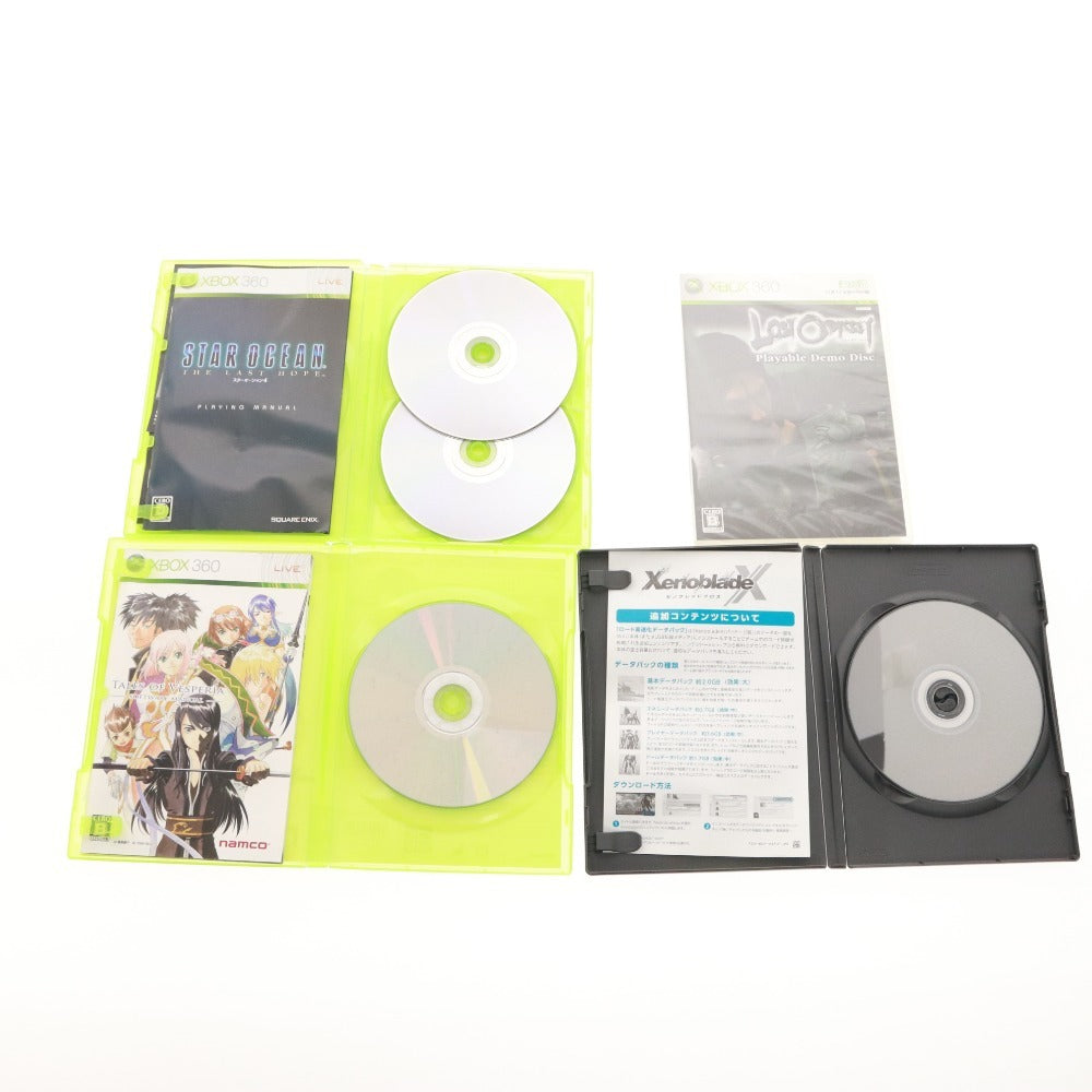 ■ Wii WiiU XBOX 360 ソフト 8本セット まとめ売り モンスターハンター ゼノブレイド テイルズ スターオーシャン 等