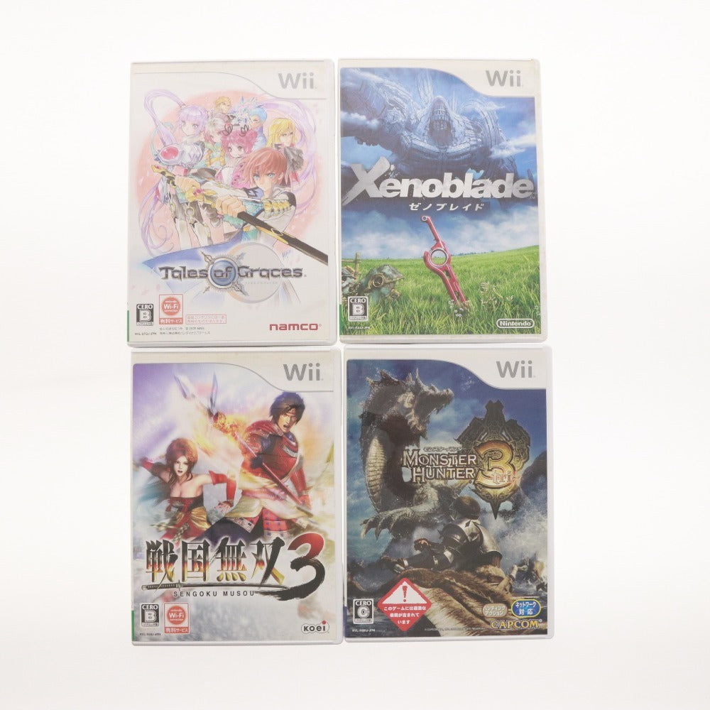 ■ Wii WiiU XBOX 360 ソフト 8本セット まとめ売り モンスターハンター ゼノブレイド テイルズ スターオーシャン 等