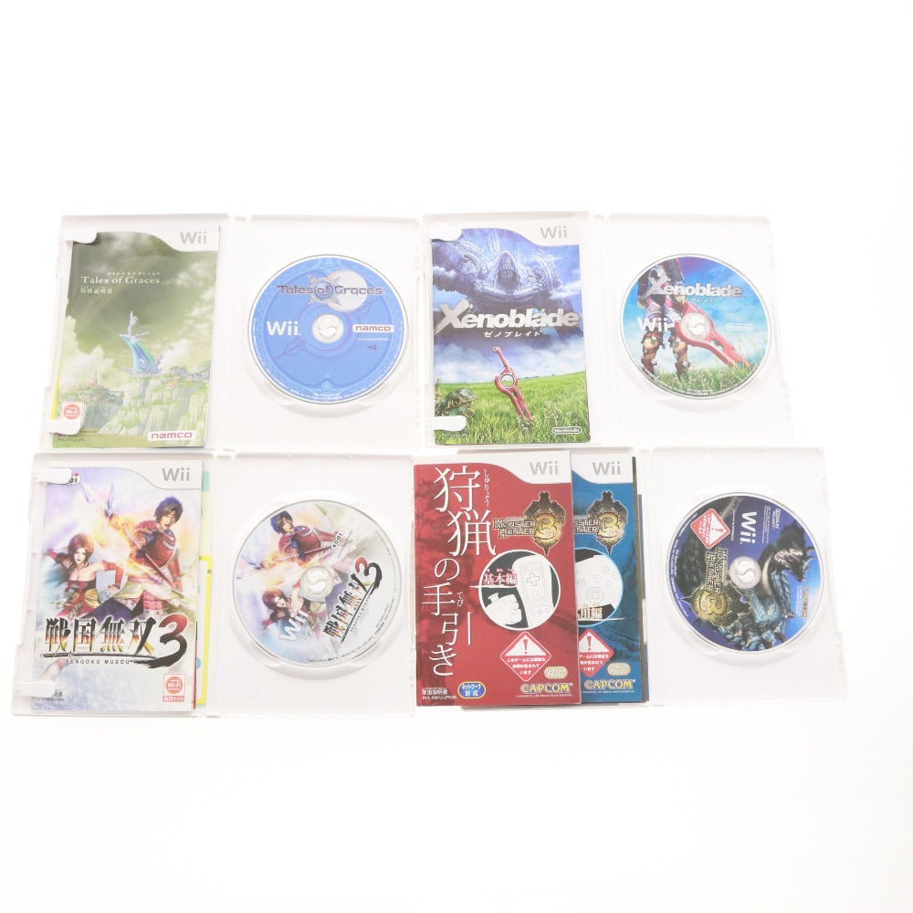 ■ Wii WiiU XBOX 360 ソフト 8本セット まとめ売り モンスターハンター ゼノブレイド テイルズ スターオーシャン 等