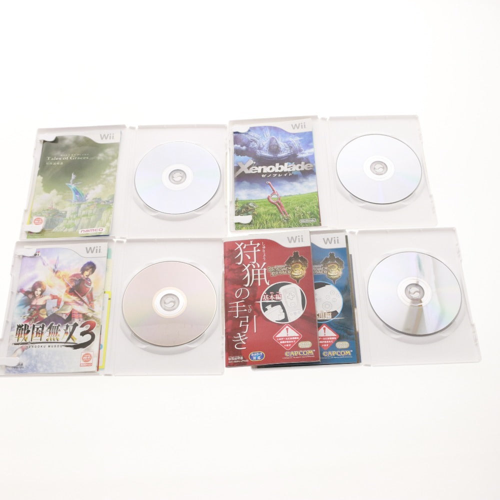 ■ Wii WiiU XBOX 360 ソフト 8本セット まとめ売り モンスターハンター ゼノブレイド テイルズ スターオーシャン 等