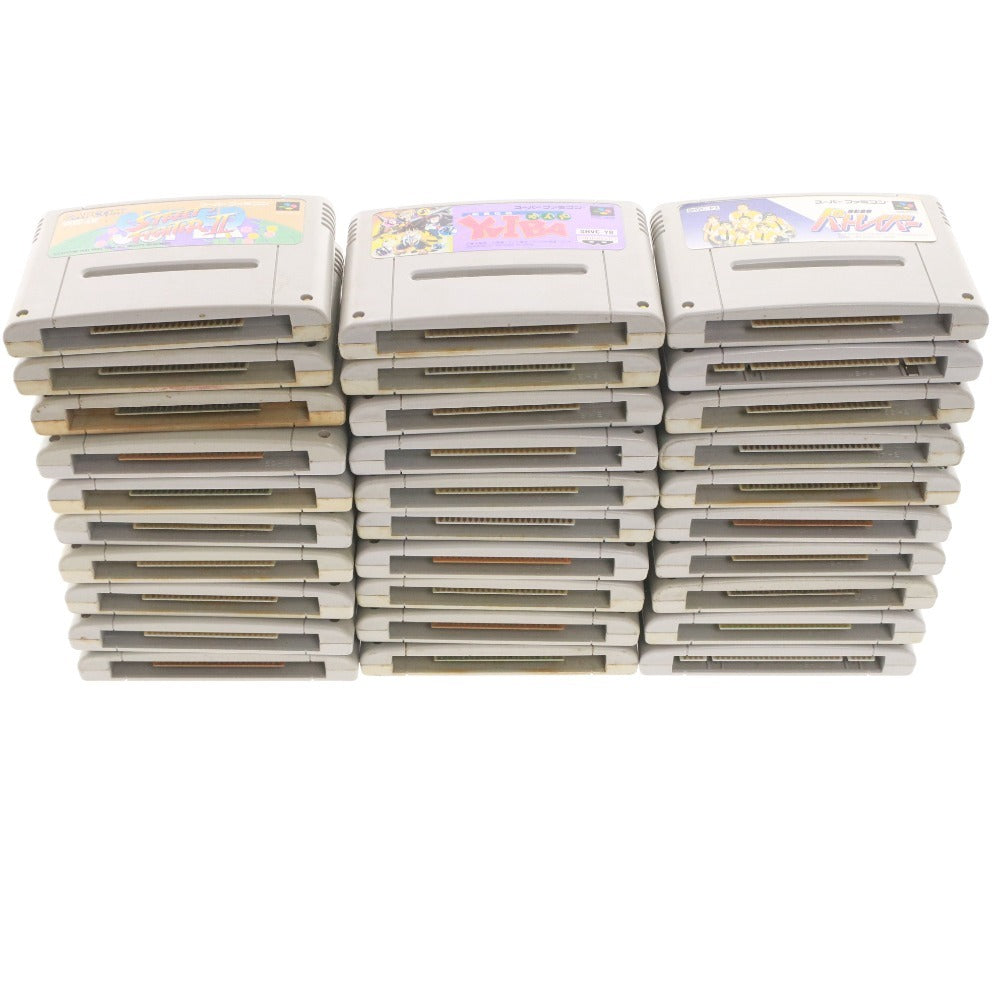 ■ 任天堂 ニンテンドー ゲームキューブ 64 スーパーファミコン ソフト 35本セット まとめ売り スーパーマリオ ボンバーマン 説明書 等