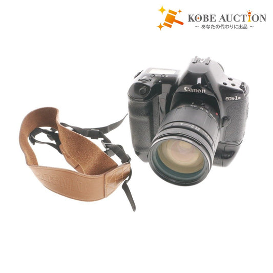 ■ キヤノン EOS-1N カメラ 一眼レフ フィルムカメラ TAMRON 28-200mm 1:38-5.6 通電確認済み ストラップ付
