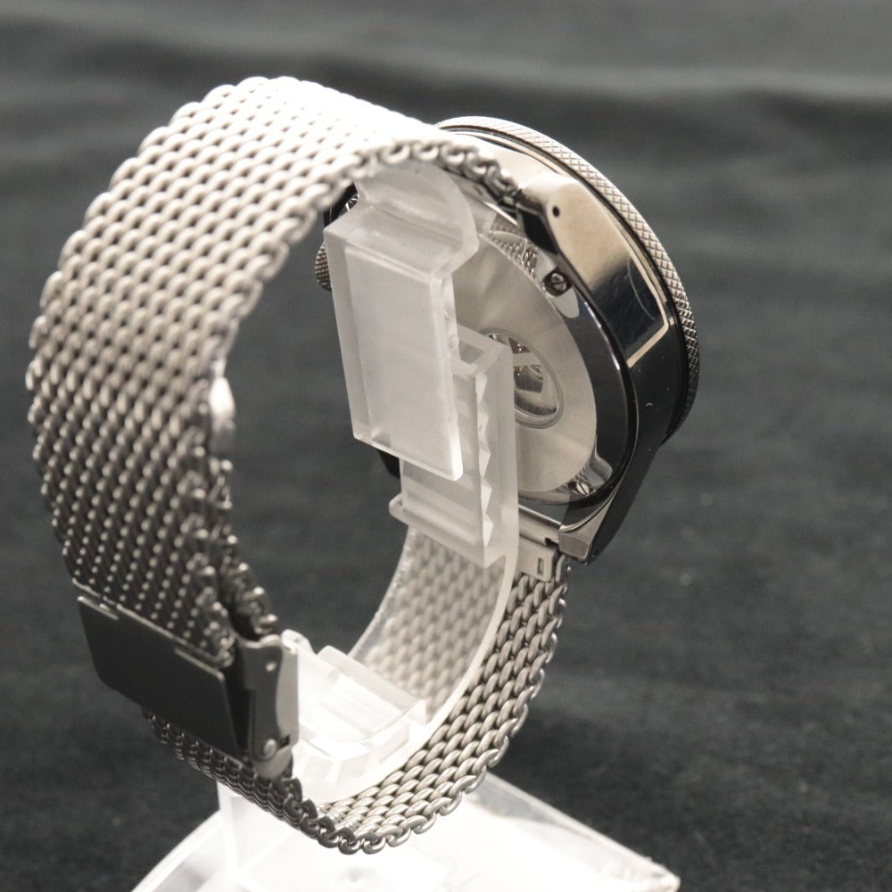 ■ Orient Retro Future Camera Automatic Watch, 136.8g, Men's, Black, Green Dial, Accessories Included