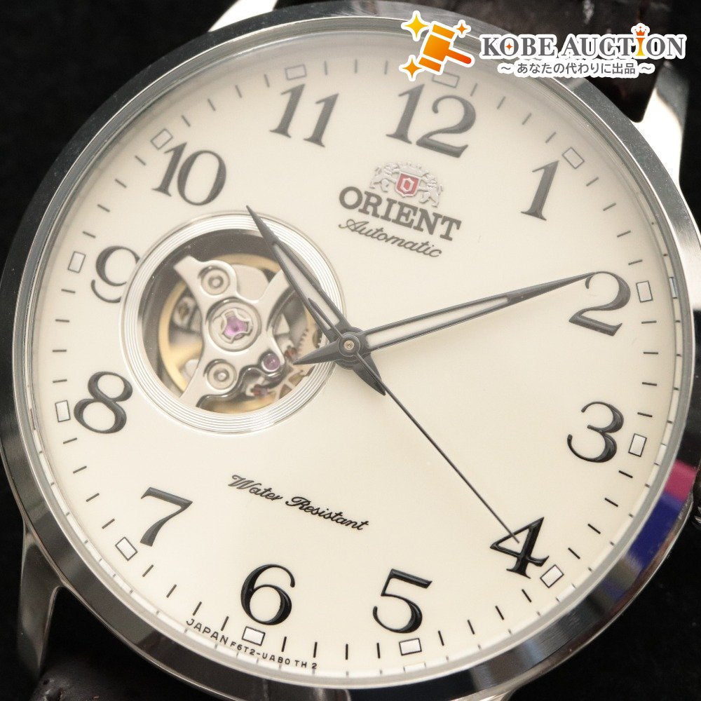 ■ Orient Watch RA-AG0010S10A Semi-Skeleton Automatic 81.5g Men's Silver Dial White Accessories Included