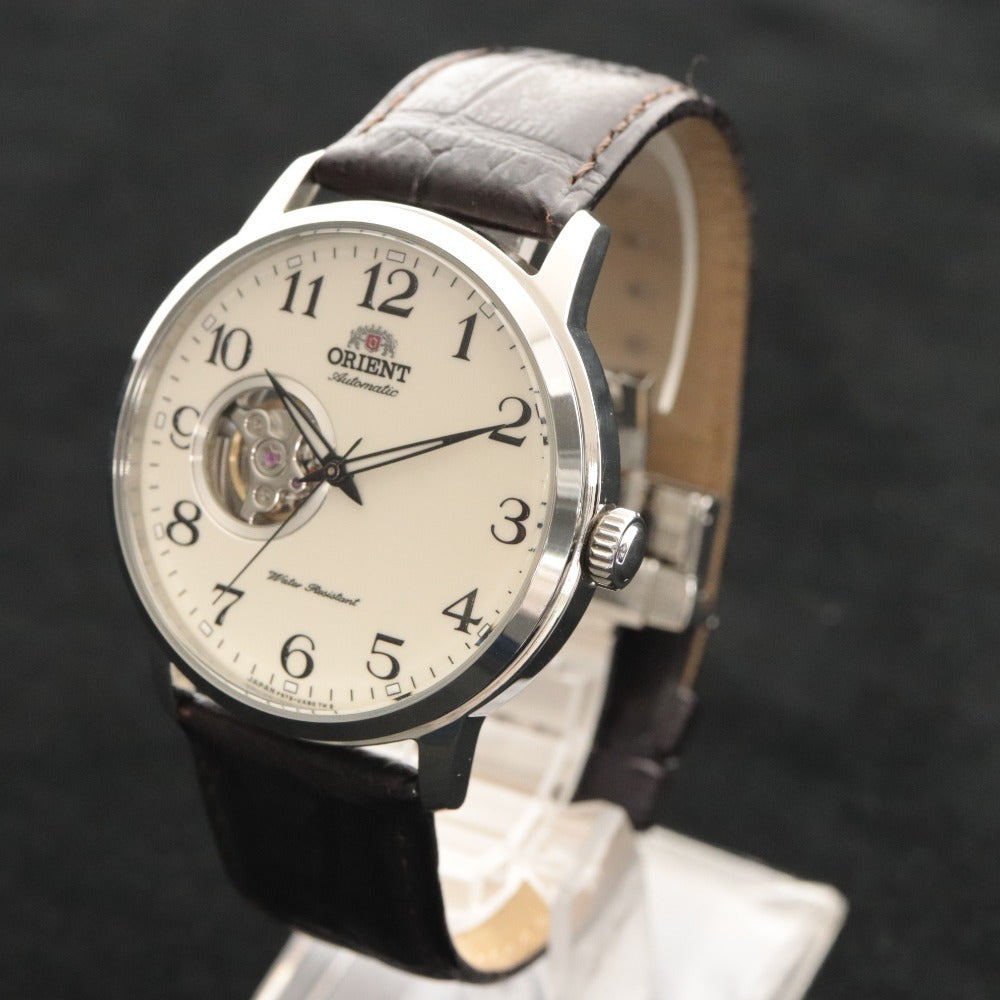 ■ Orient Watch RA-AG0010S10A Semi-Skeleton Automatic 81.5g Men's Silver Dial White Accessories Included