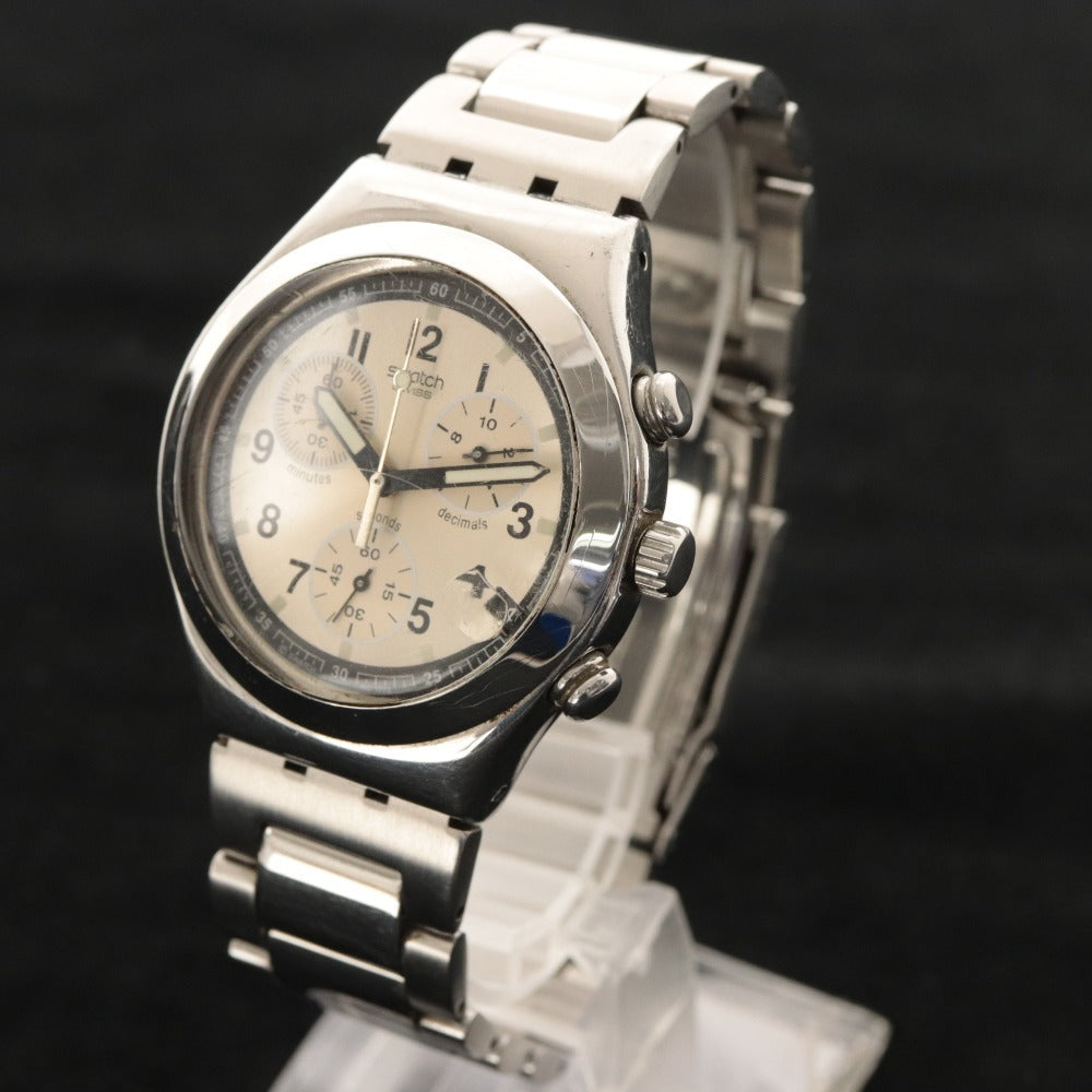 ■ Swatch &amp; Skagen Irony Watch Set (2-Piece Set) - Quartz Movement, Men's, Silver, 233XLSS