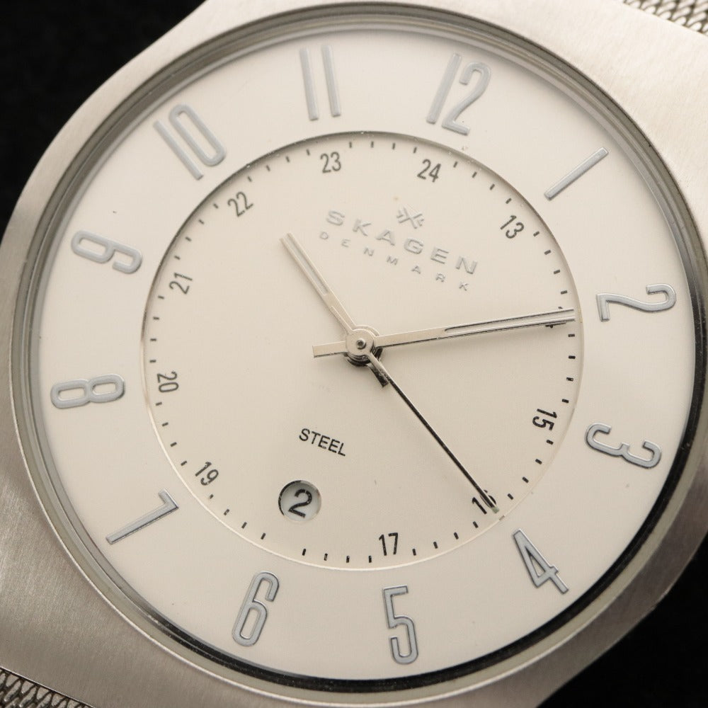 ■ Swatch &amp; Skagen Irony Watch Set (2-Piece Set) - Quartz Movement, Men's, Silver, 233XLSS