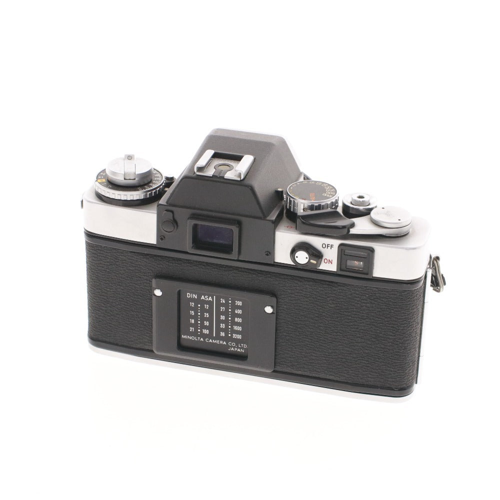 ■ Minolta XE Film Camera MC ROKKOR-PG 1:1.4 50mm with Strap