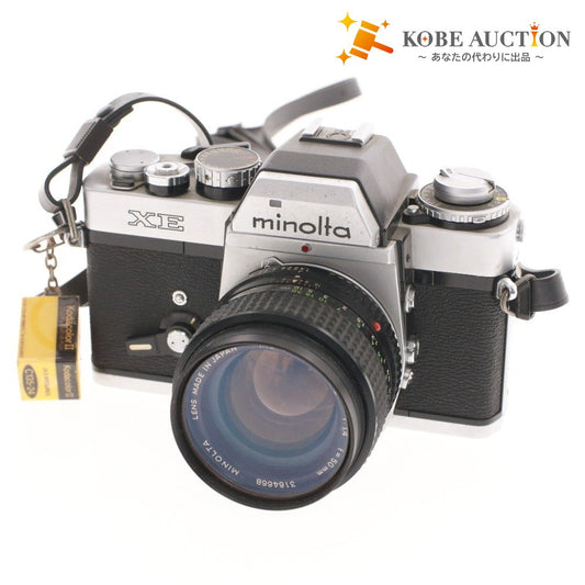 ■ ミノルタ XE カメラ フィルムカメラ MC ROKKOR-PG 1:1.4 50mm ストラップ付
