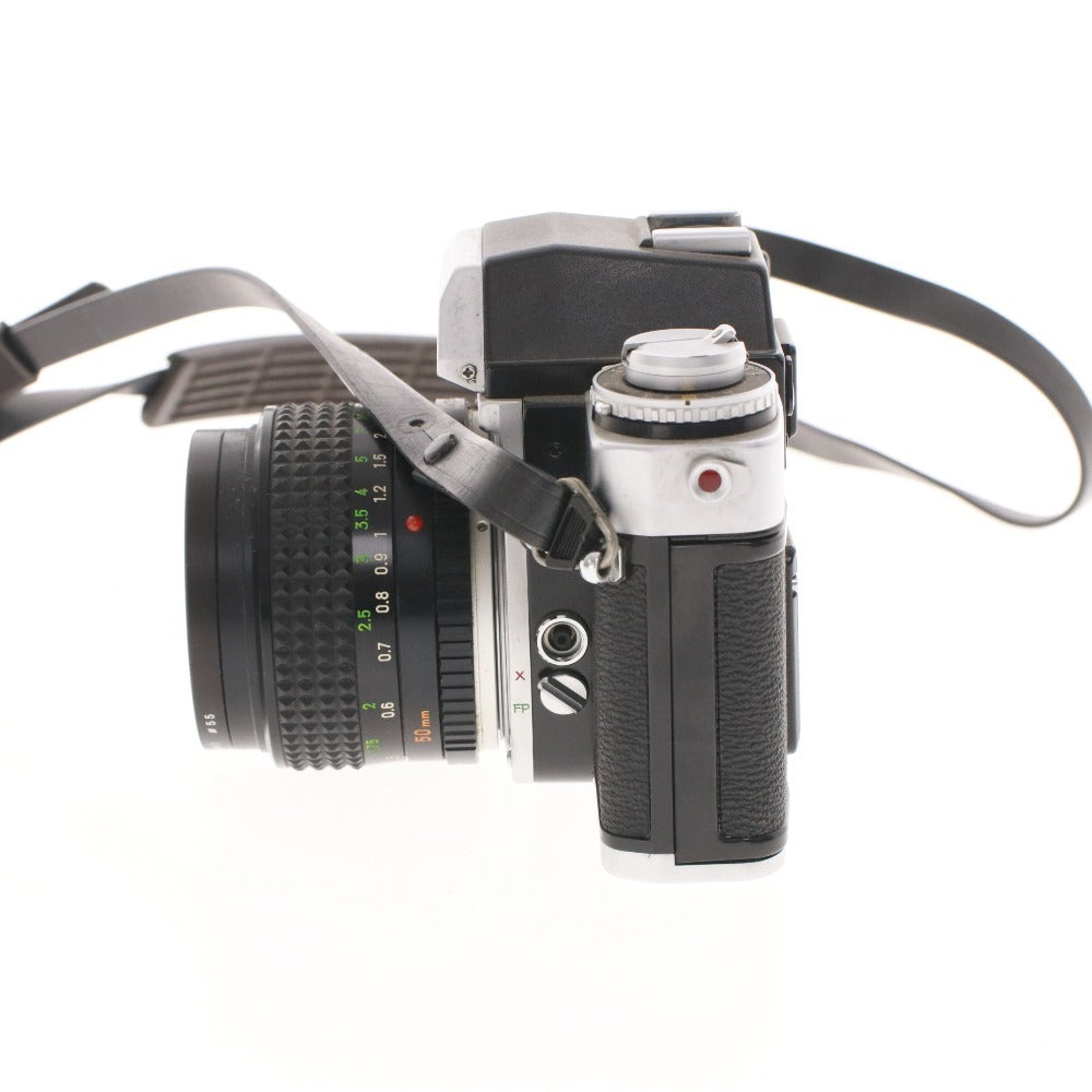 ■ ミノルタ XE カメラ フィルムカメラ MC ROKKOR-PG 1:1.4 50mm ストラップ付