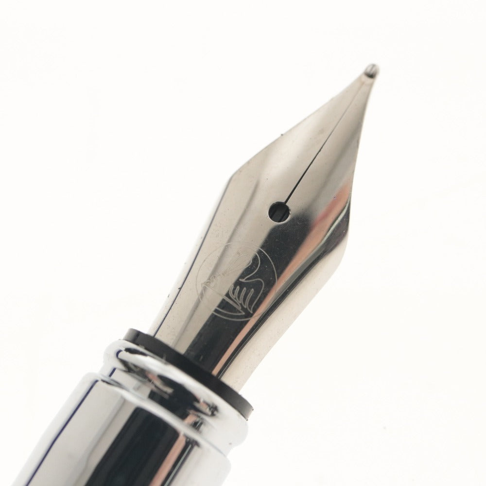 ■ Pelikan ペリカン Jazz ジャズ ボールペン 万年筆 2本セット 筆記用具 文房具 ブラック シルバー インク ブルー 箱付き 未使用