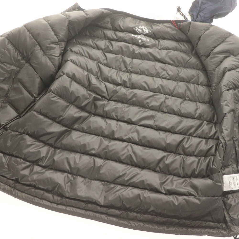 ■ ダントン インナーダウンジャケット DT-A0025 NNF アウター クルーネック メンズ S ネイビー タグ付き 未使用