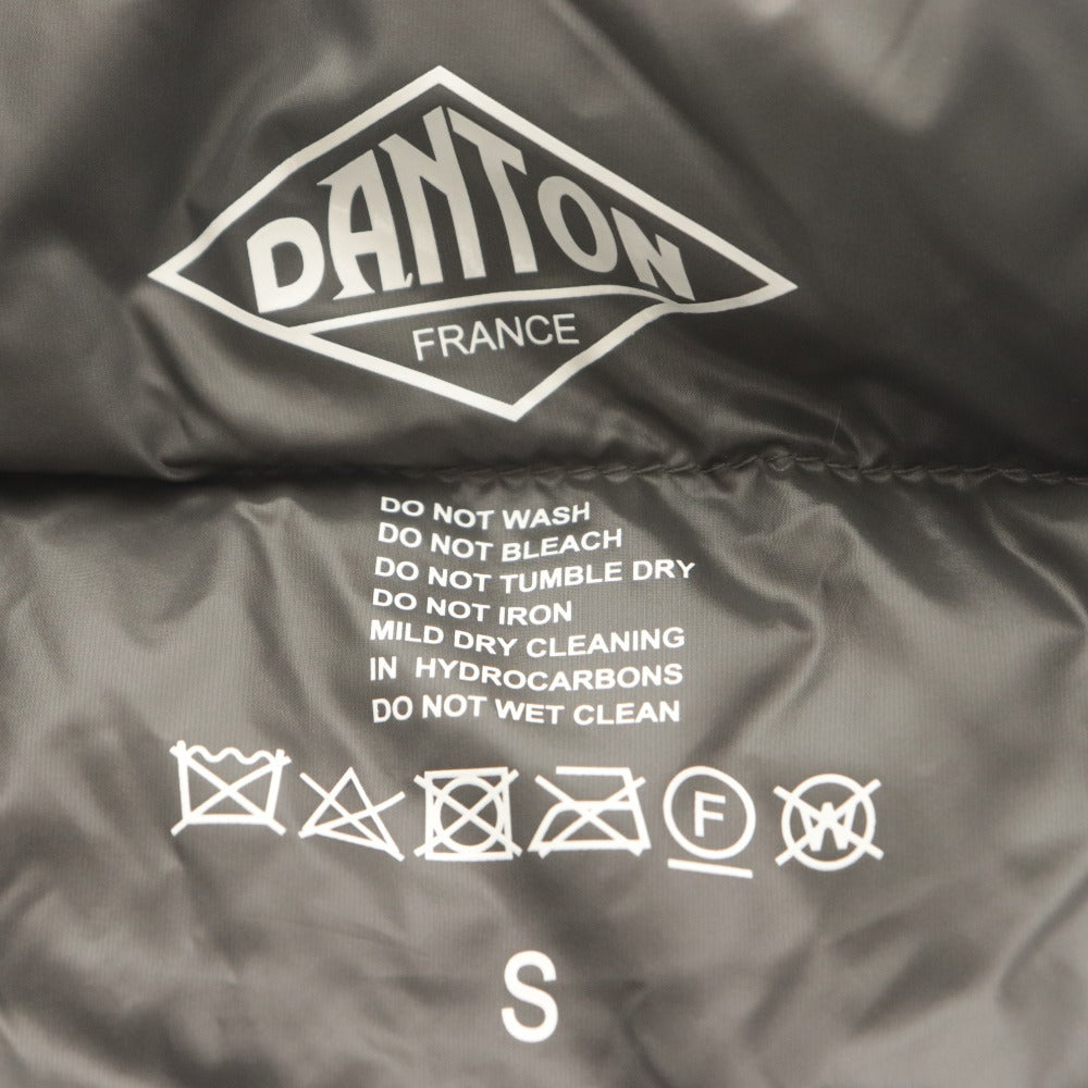■ ダントン インナーダウンジャケット DT-A0025 NNF アウター クルーネック メンズ S ネイビー タグ付き 未使用