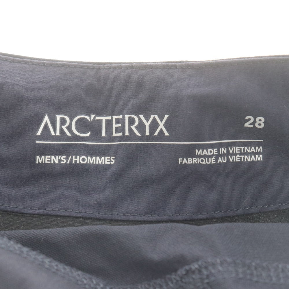 ■ アークテリクス ガンマ SL ショート 9 パンツ ボトムス メンズ 28 (S相当) ネイビー タグ付き 未使用