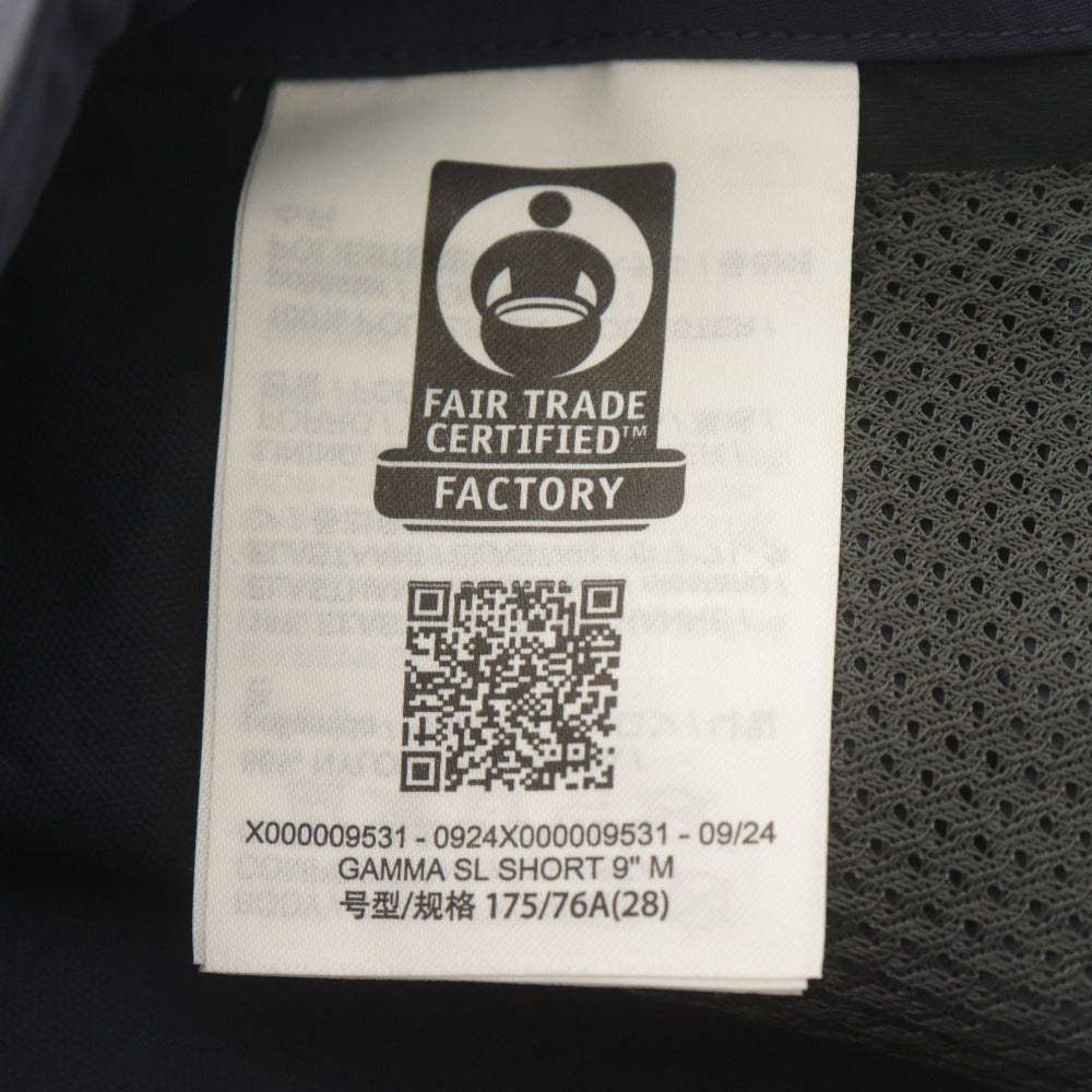 ■ アークテリクス ガンマ SL ショート 9 パンツ ボトムス メンズ 28 (S相当) ネイビー タグ付き 未使用