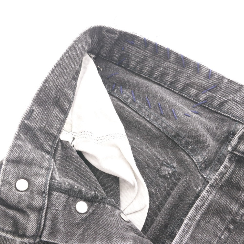 ■ Ron Herman ロンハーマン ジーンズ デニム パンツ ボトムス ポケット ダメージ加工 レディース 25 ブラック系