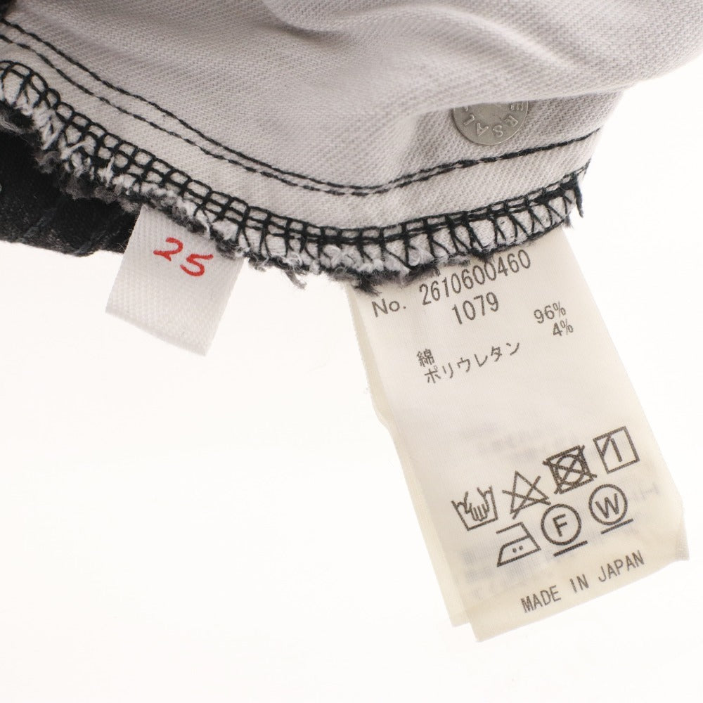 ■ Ron Herman ロンハーマン ジーンズ デニム パンツ ボトムス ポケット ダメージ加工 レディース 25 ブラック系