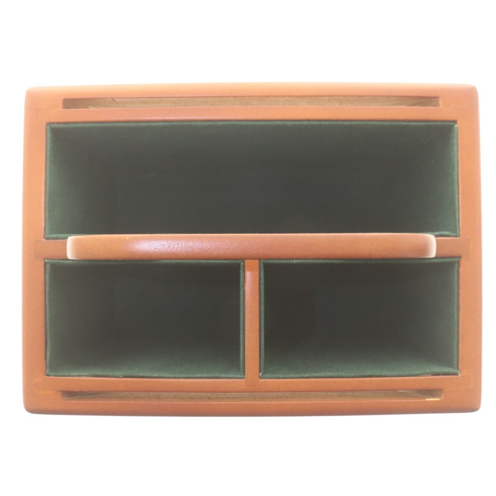 ■ フォトフレーム W-1281 箱型 ボックス コテージガーデン スタンド付き 木製 置 写真 花 ペン入れ 箱付き 未使用