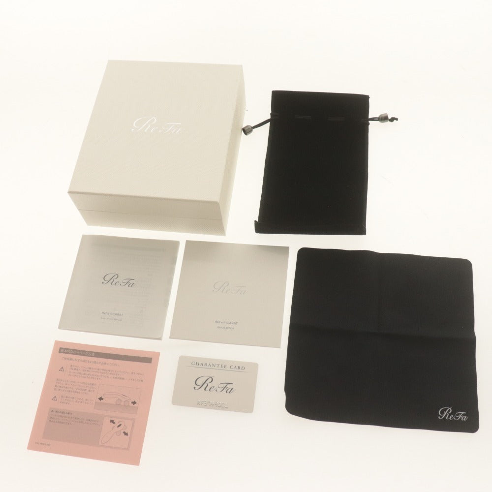 ■ ReFa フェイスローラー ReFa 4 CARAT リファフォーカラット RF3749001 美顔ローラー 美顔器 用品 付属品 未使用