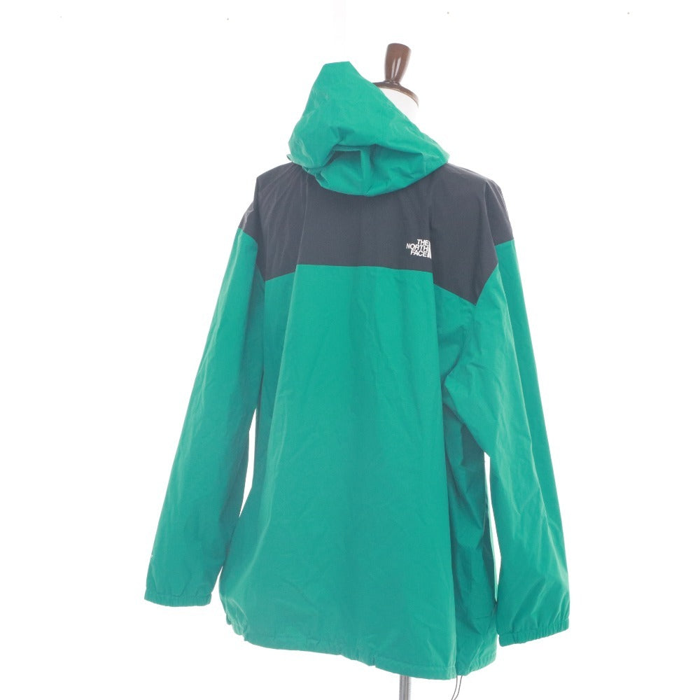 ■ THE NORTH FACE ノースフェイス ジャケット ジャンパー アウター ファスナー ポケット フード メンズ 4X ブルーグリーン系