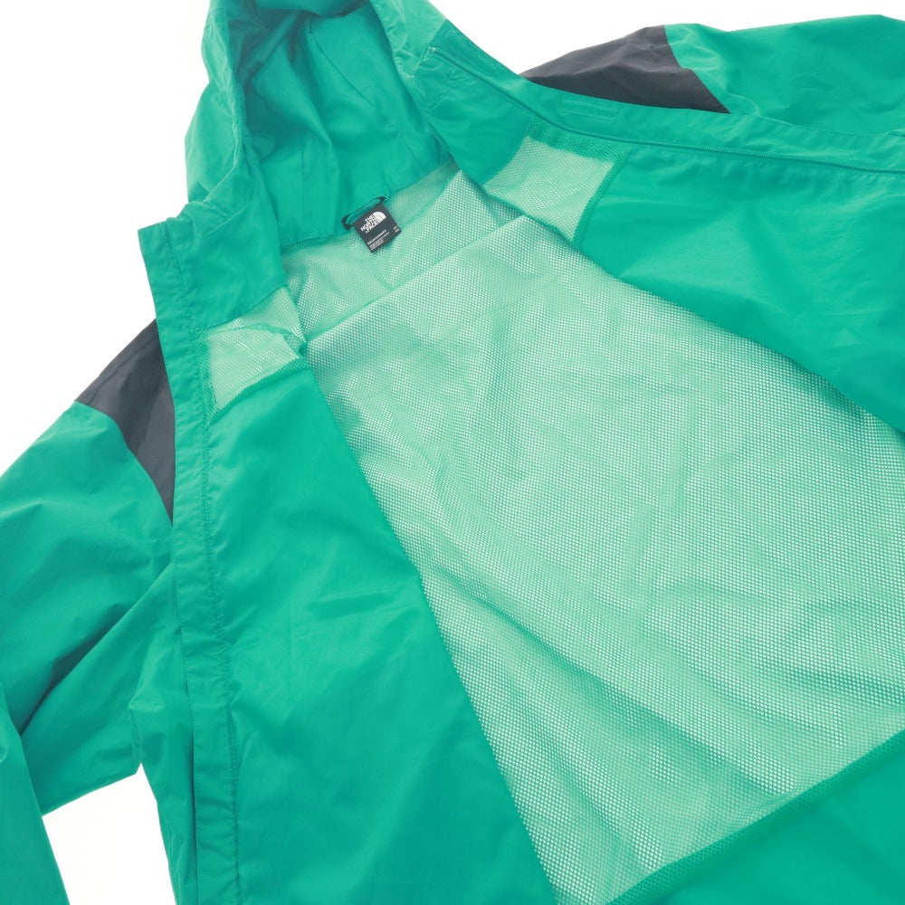 ■ THE NORTH FACE ノースフェイス ジャケット ジャンパー アウター ファスナー ポケット フード メンズ 4X ブルーグリーン系