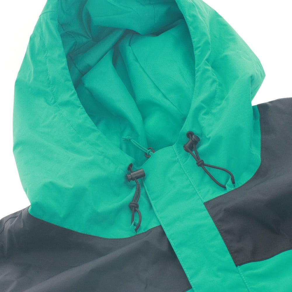 ■ THE NORTH FACE ノースフェイス ジャケット ジャンパー アウター ファスナー ポケット フード メンズ 4X ブルーグリーン系