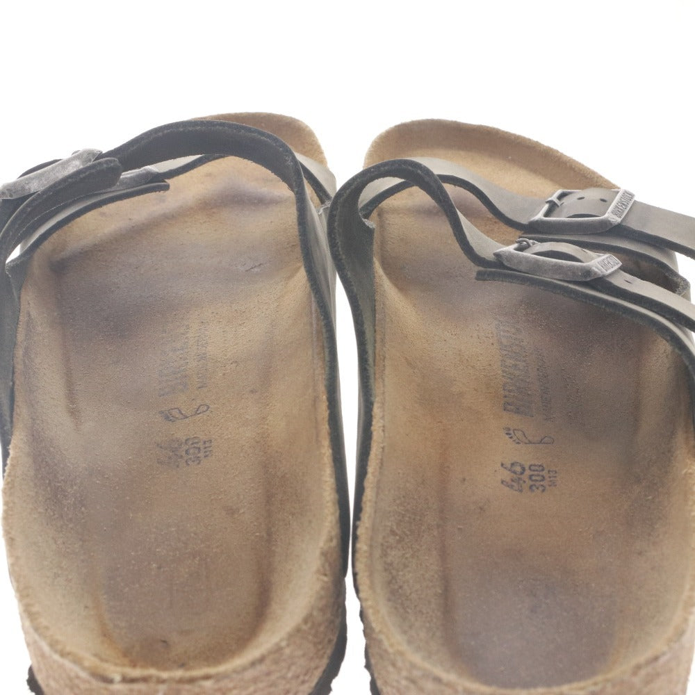 ■ BIRKENSTOCK ビルケンシュトック サンダル シューズ 靴 メンズ 46(29.5~30.0cm相当) ブラウン ブラック