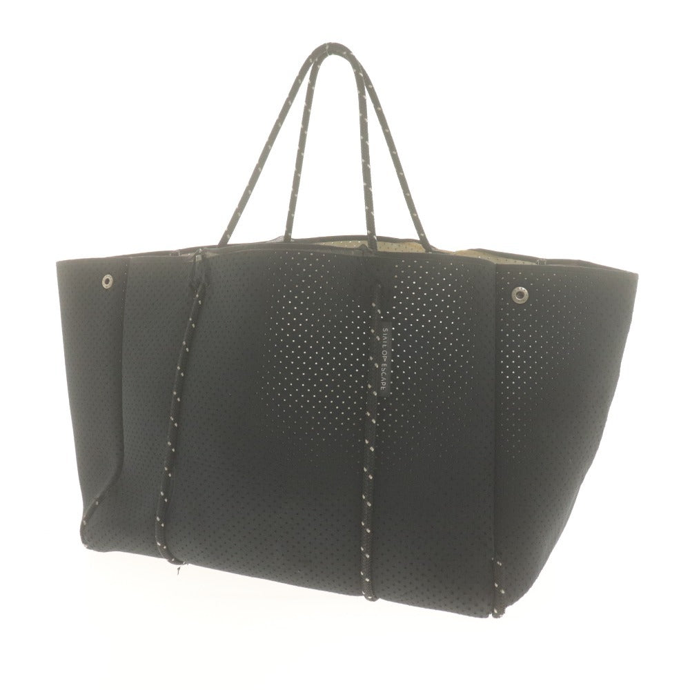 ■ STATE OF ESCAPE ステートオブエスケープ ハンド トートバッグ 鞄 大容量 幅61.5cm メンズ レディース ブラック 黒 小物入れ付き