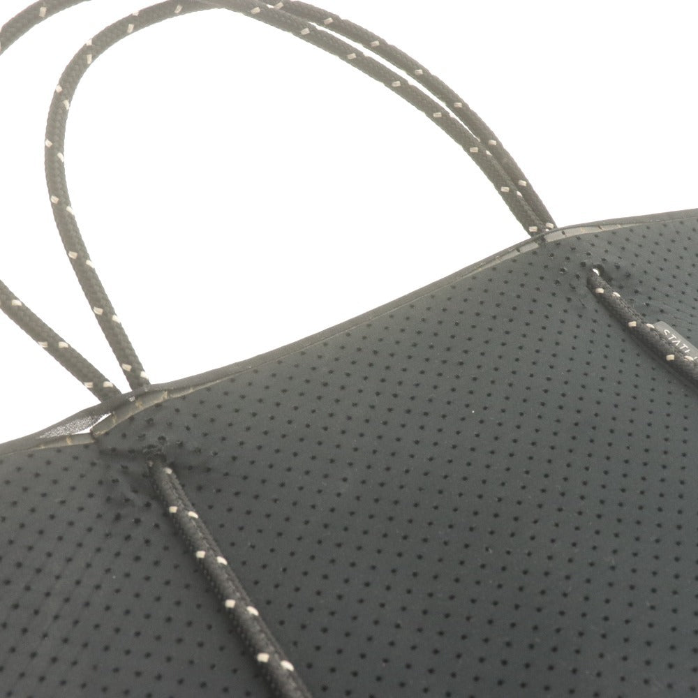 ■ STATE OF ESCAPE ステートオブエスケープ ハンド トートバッグ 鞄 大容量 幅61.5cm メンズ レディース ブラック 黒 小物入れ付き