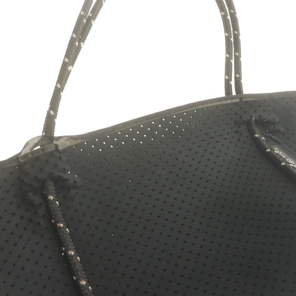 ■ STATE OF ESCAPE ステートオブエスケープ ハンド トートバッグ 鞄 大容量 幅61.5cm メンズ レディース ブラック 黒 小物入れ付き