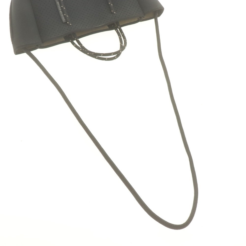 ■ STATE OF ESCAPE ステートオブエスケープ ハンド トートバッグ 鞄 メンズ レディース ブラック 黒 ポーチ付き