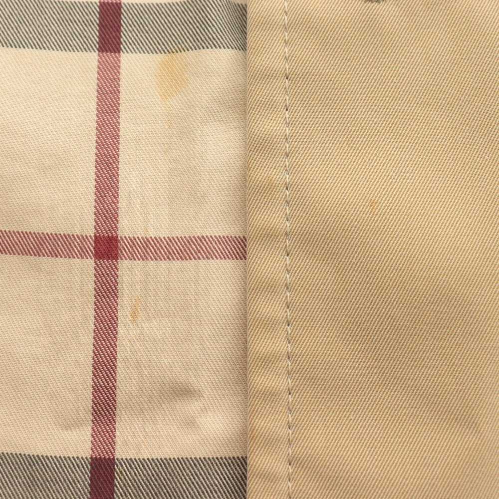 ■ BURBERRY LONDON トレンチコート ジャケット FRD43-195-51 長袖 アウター 襟 内側チェック柄 レディース 36 (S相当) ベージュ系
