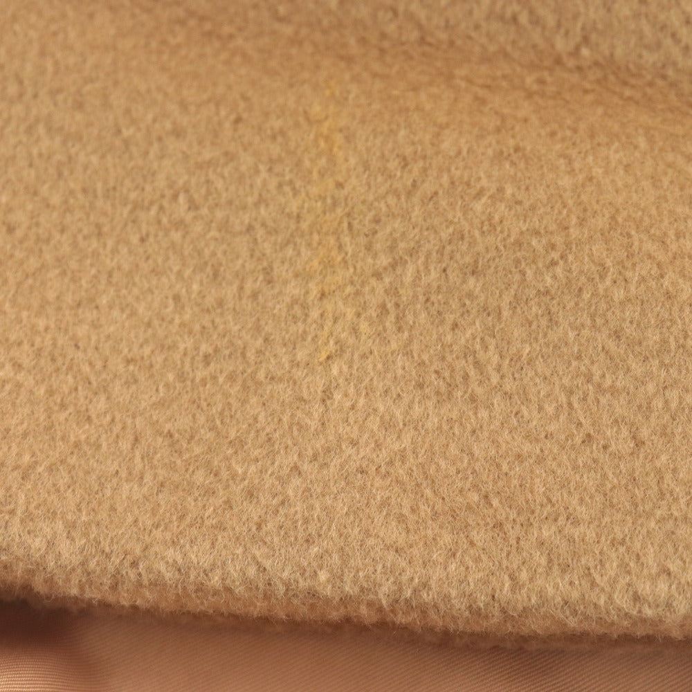 ■ MAX MARA マックスマーラ トレンチコート ロング 1600014 長袖 アウター ジャケット 襟 レディース 38 (M相当) ベージュ ハンガー付き