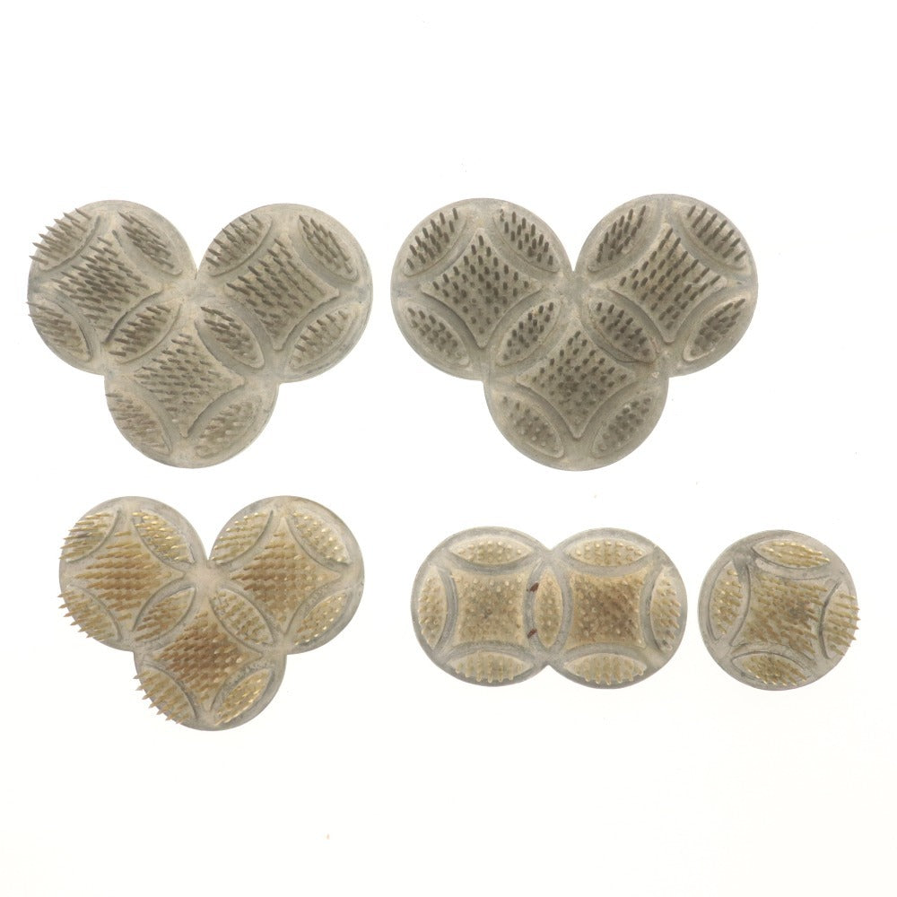 ■ 剣山 花留め 12点セット まとめ 三つ輪 二つ輪 一つ輪 丸型 フラワーアレンジメント 生け花 固定 華道具