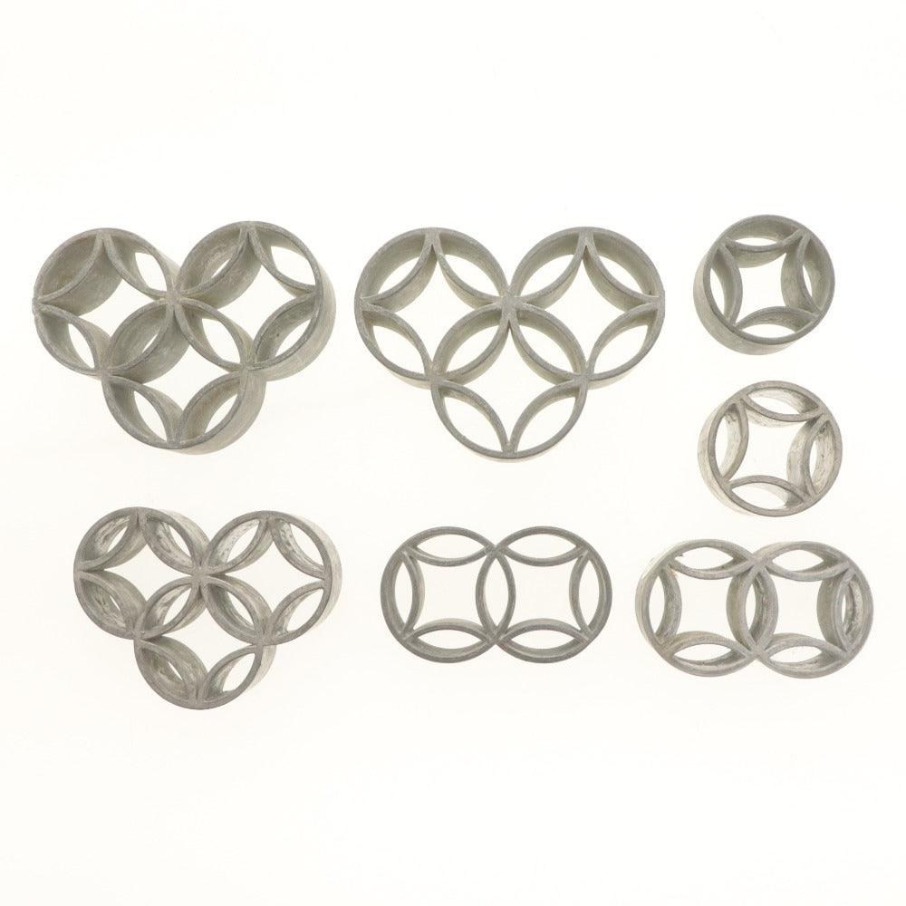 ■ 剣山 花留め 12点セット まとめ 三つ輪 二つ輪 一つ輪 丸型 フラワーアレンジメント 生け花 固定 華道具