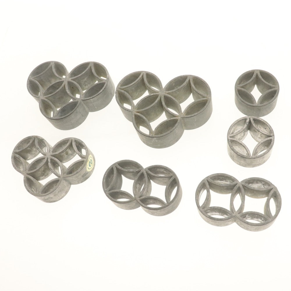 ■ 剣山 花留め 12点セット まとめ 三つ輪 二つ輪 一つ輪 丸型 フラワーアレンジメント 生け花 固定 華道具