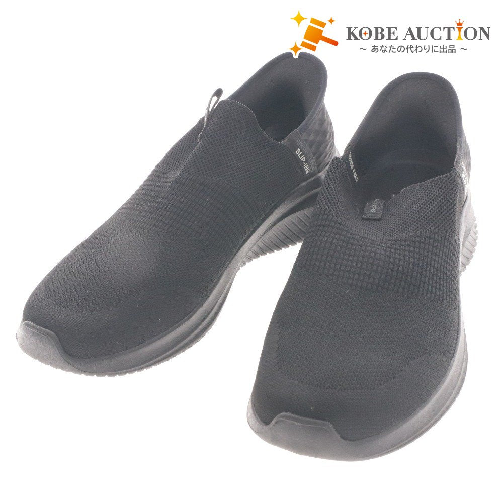 ■ SKECHERS Slip-Ins Hands-Free Men's Sneakers, Size 28cm, Black