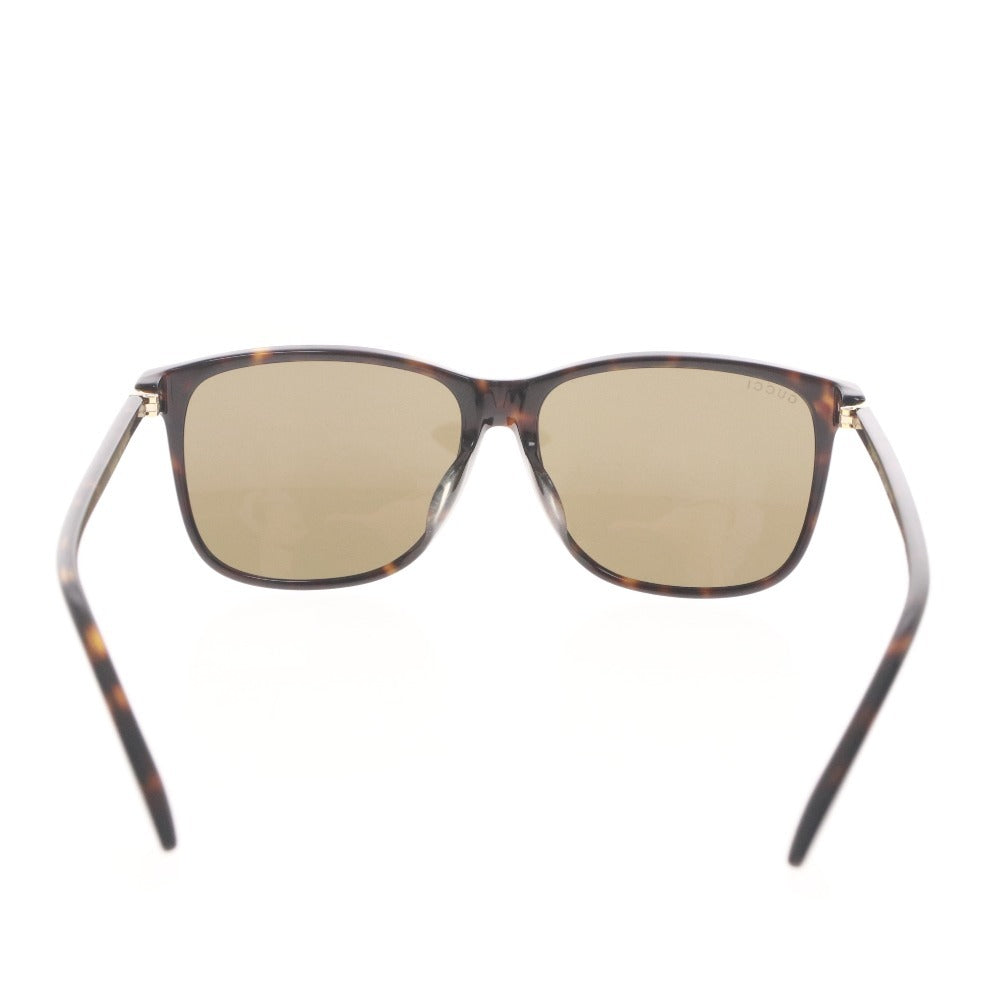 ■ グッチ サングラス GG0017SA 002 58□15-145 アイウェア べっ甲 スクエア 度なし メンズ レディース ブラウン 付属品付き