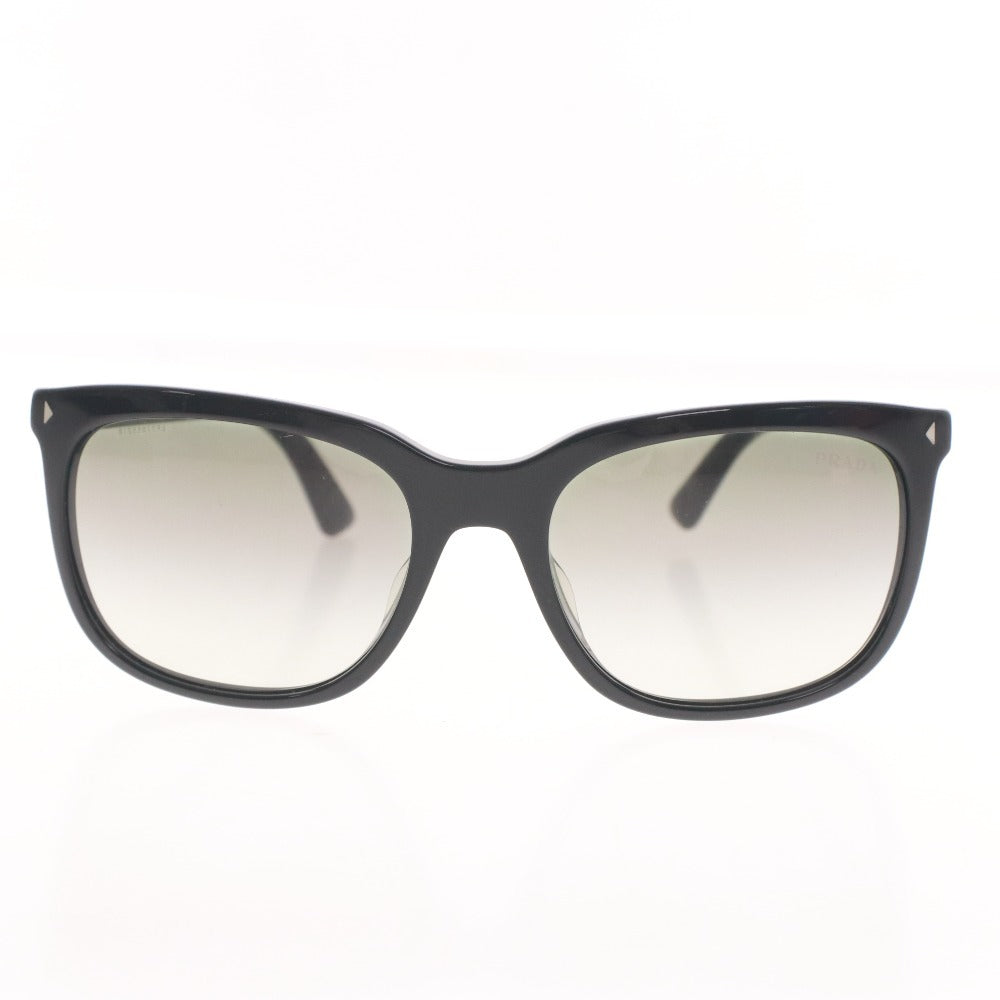 ■ プラダ サングラス SPR 12R-F 56 □19 1AB-0A7 140 2N アイウェア スクエア 度なし メンズ レディース ブラック 付属品付き