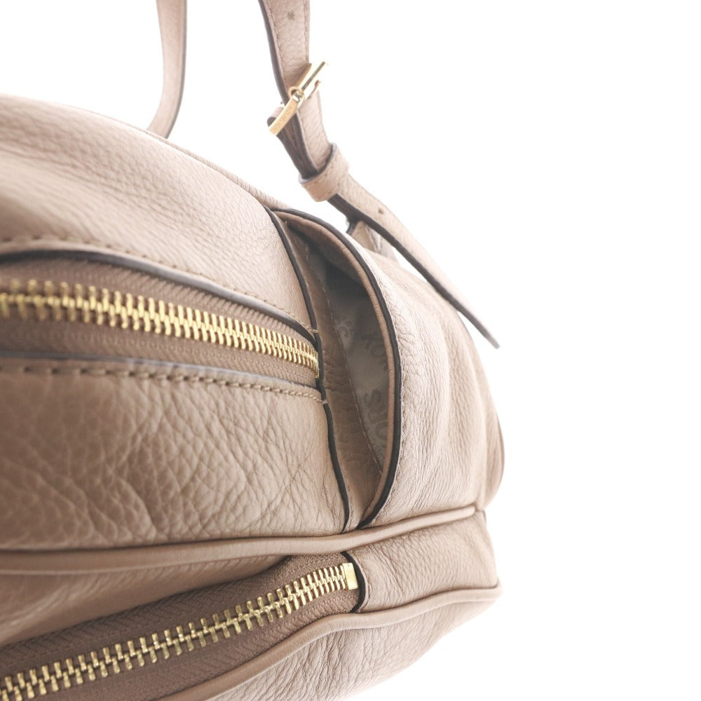 ■ マイケルコース リュック 鞄 ロゴ レディース ベージュ