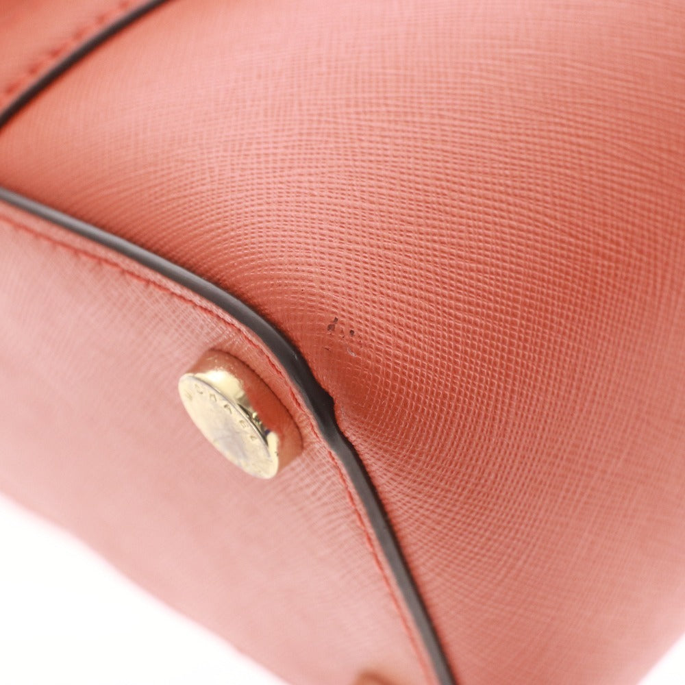 ■ マイケルコース トートバッグ 鞄 ロゴ MKチャーム レディース オレンジ