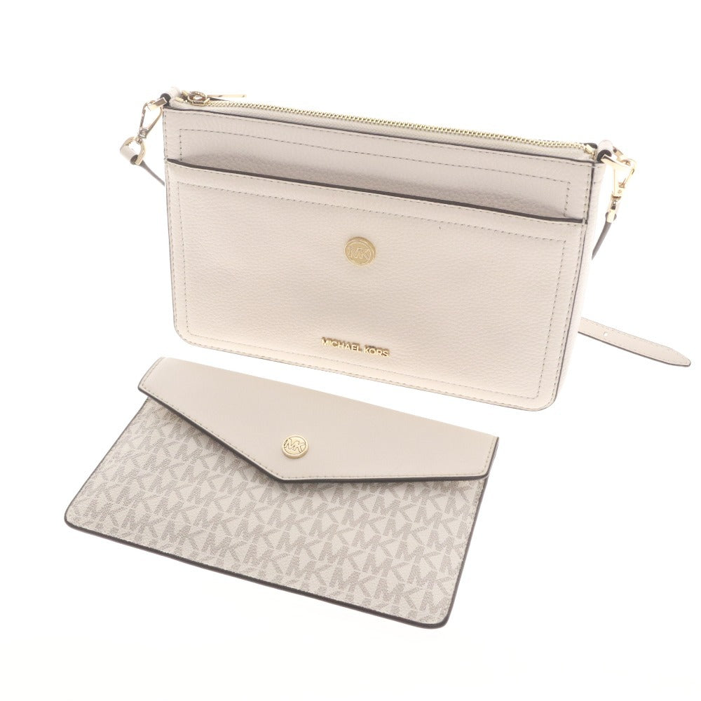 ■ Michael Kors Maisie Shoulder Bag, Clutch Bag, 2-in-1 Crossbody Bag, Women's, Ivory