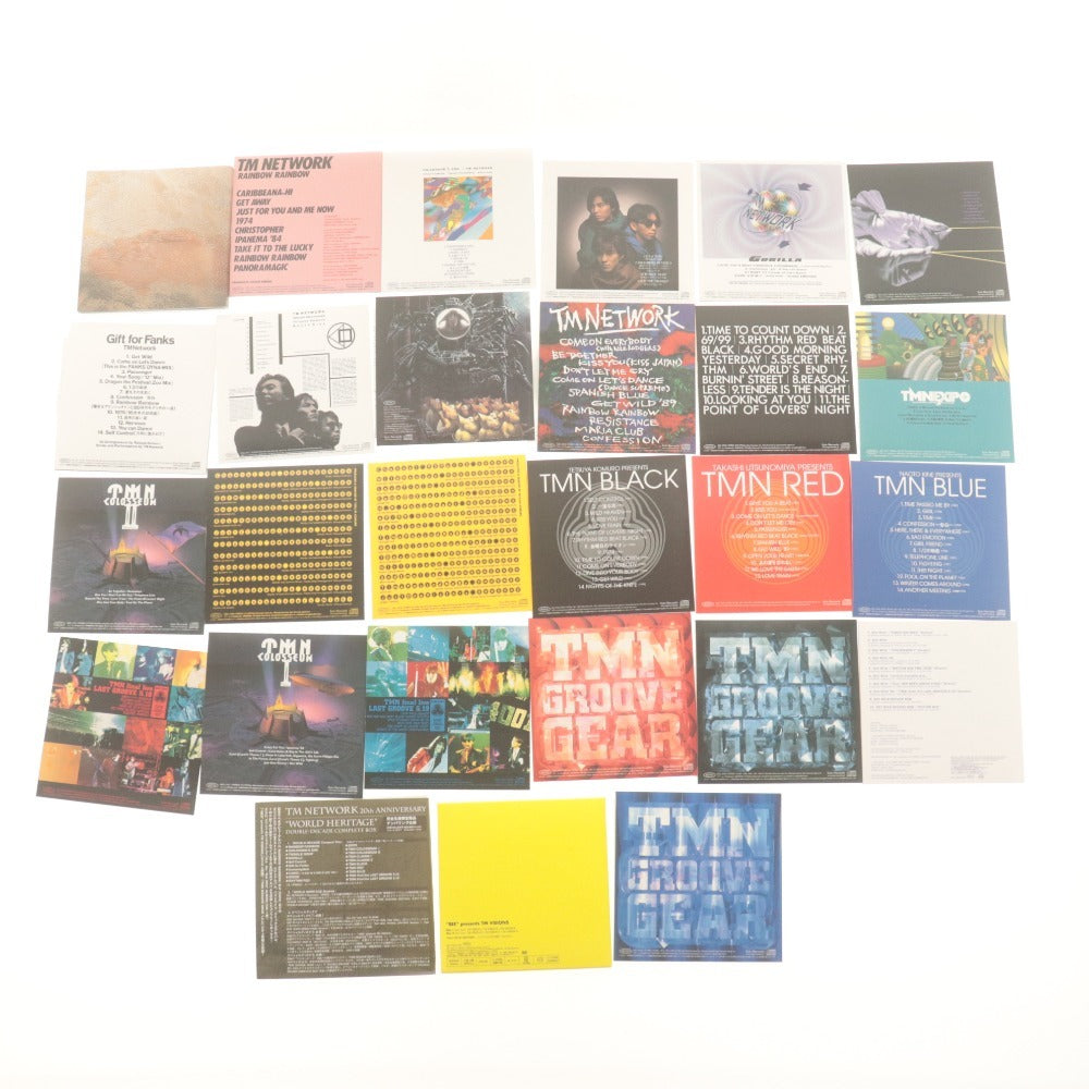 ■ TM NETWORK 20th ANNIVERSARY WORLD HERITAGE DOUBLE-DECADE COMPLETE BOX 完全生産限定商品 ナンバリング仕様 CD BOX 付属品 帯付き