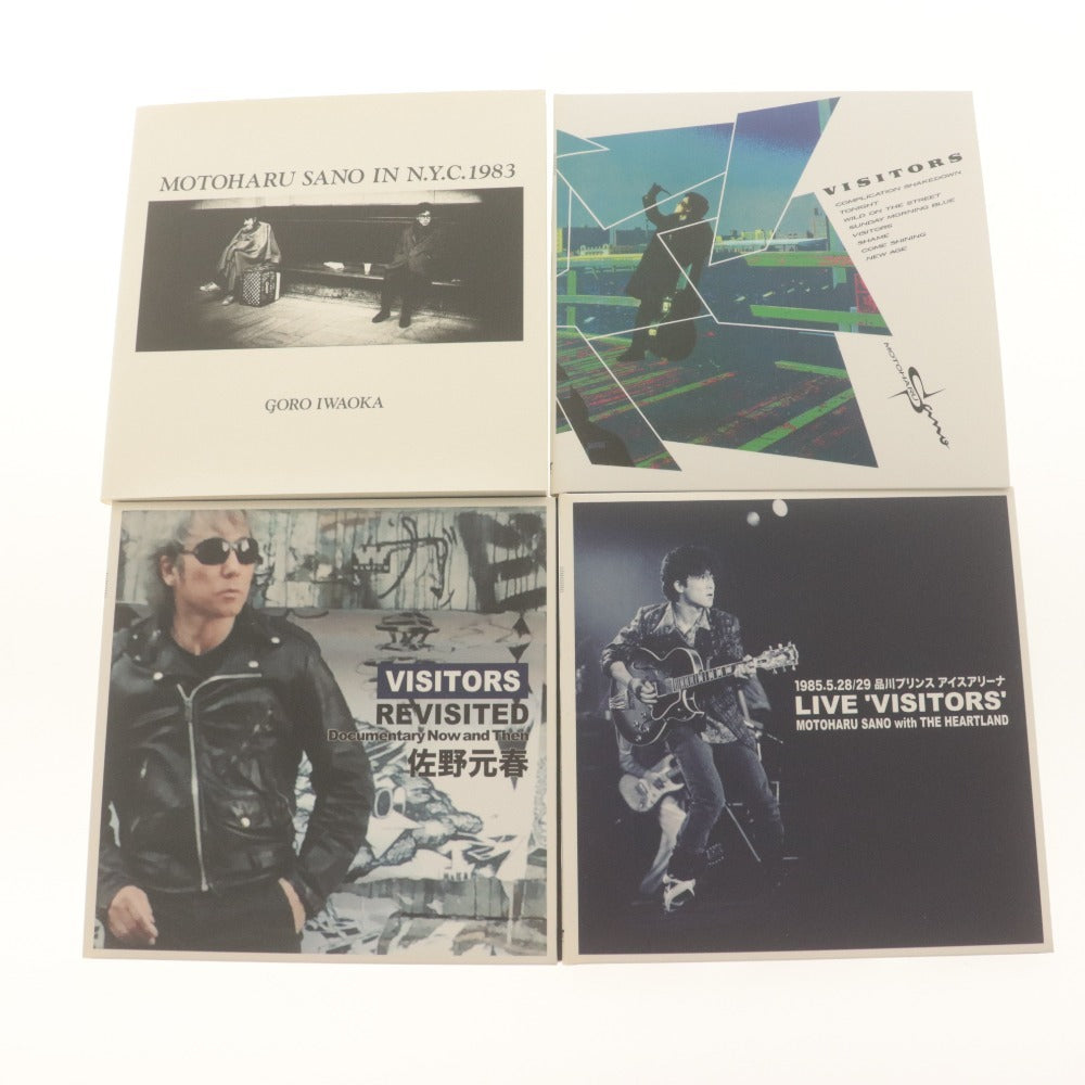 ■ 佐野元春 3CD+DVD ヴィジターズ デラックス・エディション VISITORS 完全生産限定盤 MHCL30263~6 付属品 帯付き