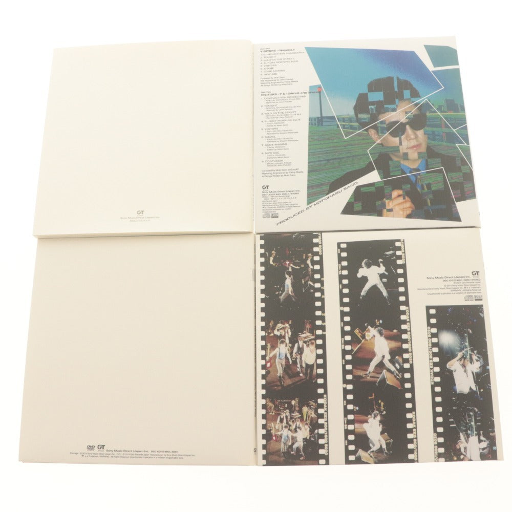 ■ 佐野元春 3CD+DVD ヴィジターズ デラックス・エディション VISITORS 完全生産限定盤 MHCL30263~6 付属品 帯付き