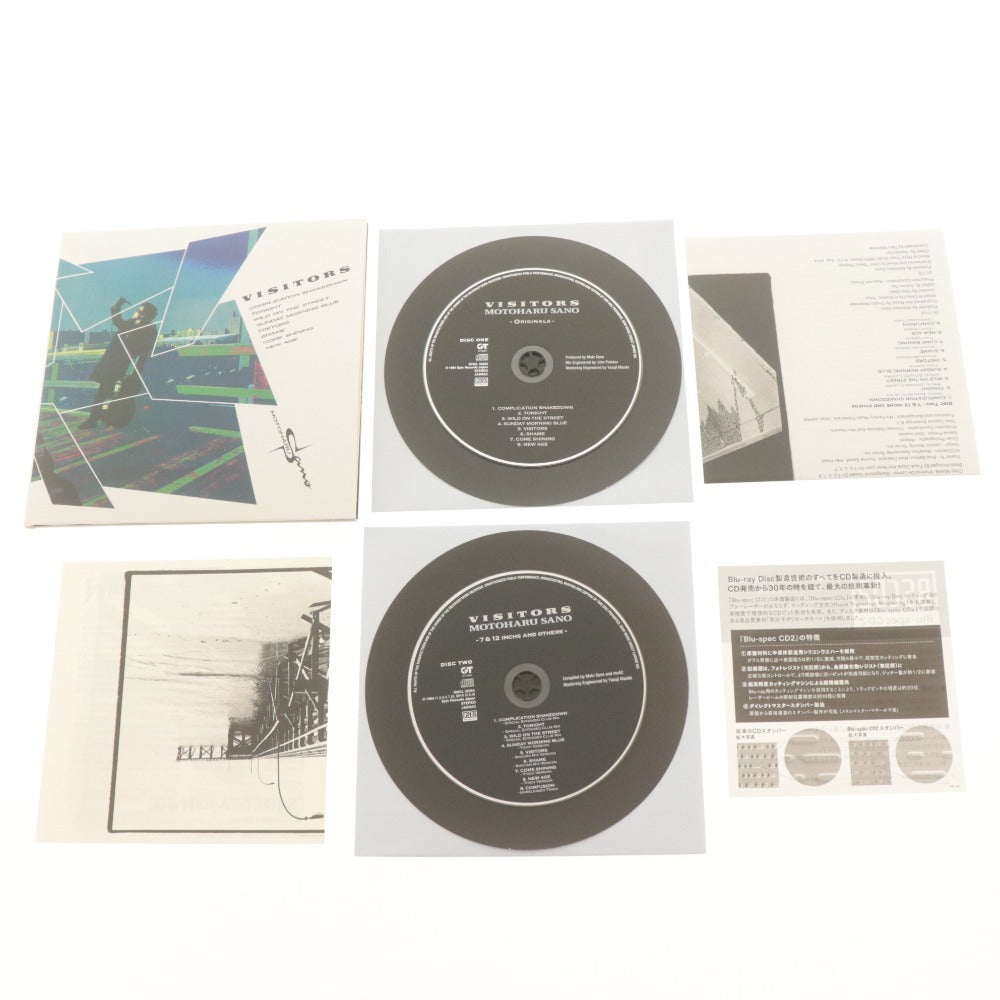 ■ 佐野元春 3CD+DVD ヴィジターズ デラックス・エディション VISITORS 完全生産限定盤 MHCL30263~6 付属品 帯付き