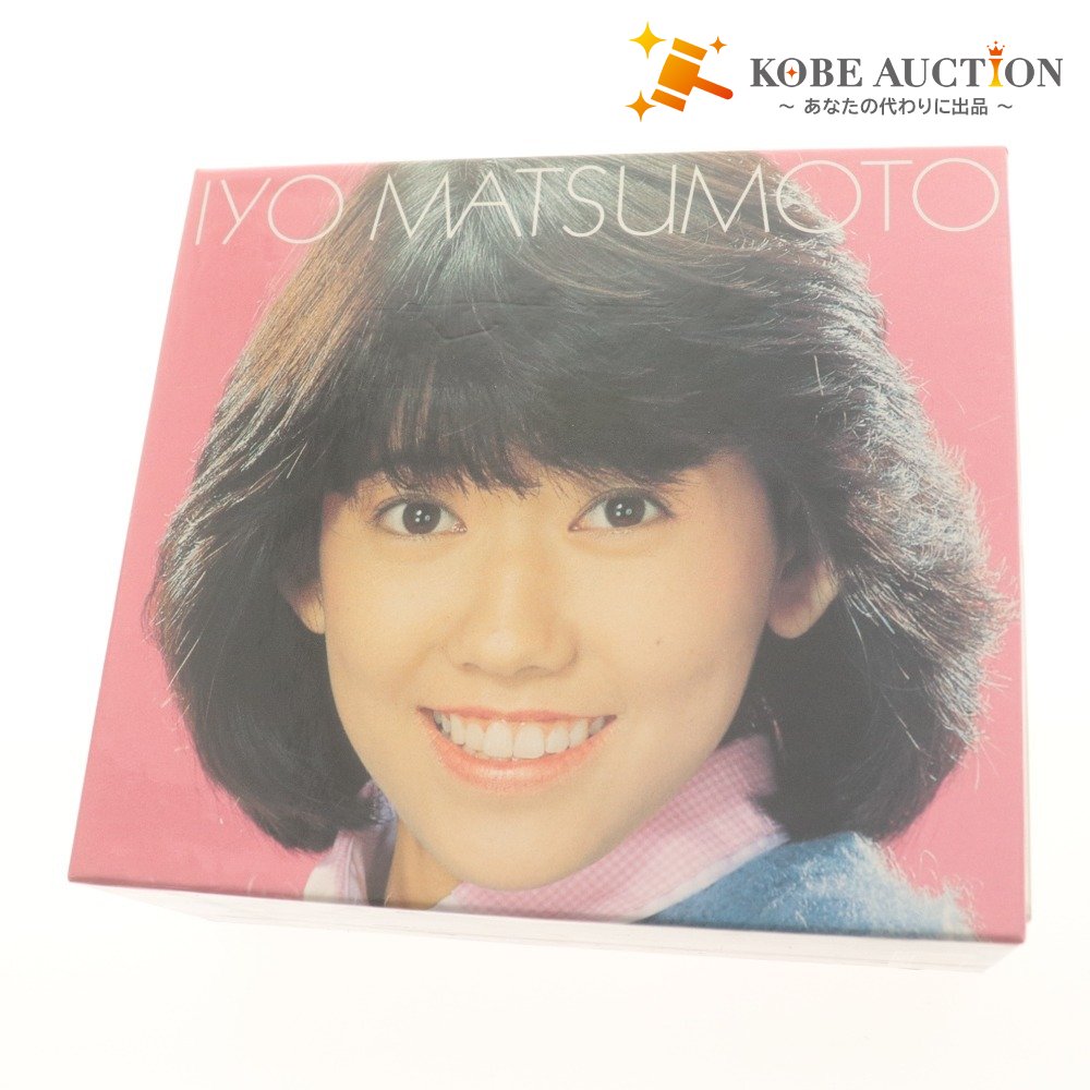■ 松本伊代 BOX 4CD/3DVD 初回限定盤8cmCD付き(未開封) VIZL-109 Victor 初回限定生産品 付属品付き