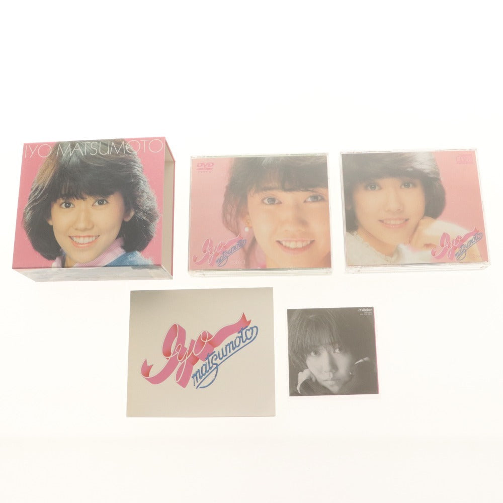 ■ 松本伊代 BOX 4CD/3DVD 初回限定盤8cmCD付き(未開封) VIZL-109 Victor 初回限定生産品 付属品付き
