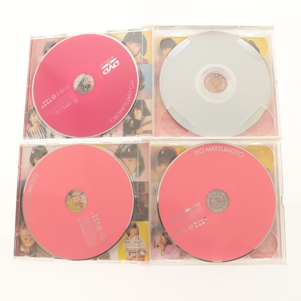 ■ 松本伊代 BOX 4CD/3DVD 初回限定盤8cmCD付き(未開封) VIZL-109 Victor 初回限定生産品 付属品付き
